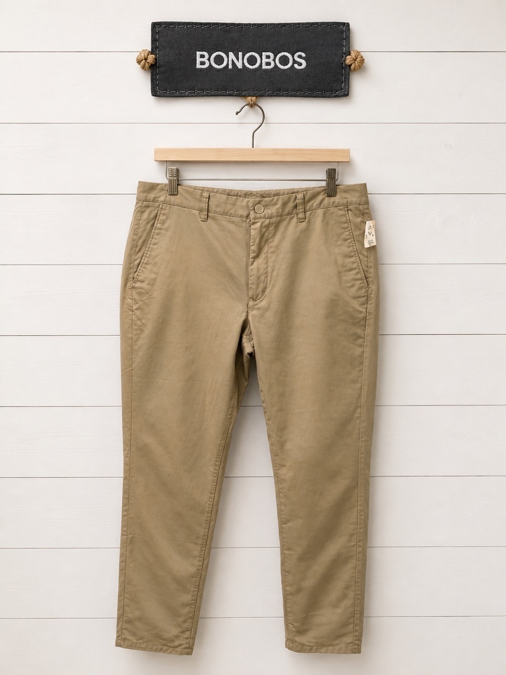 🚨Final price🚨 
NWT BONOBOS Beige Chino Pants Men Size 35x36